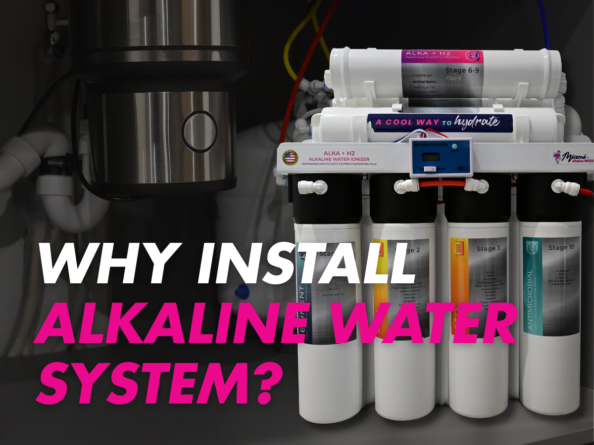 Why Install Alkaline Water System?